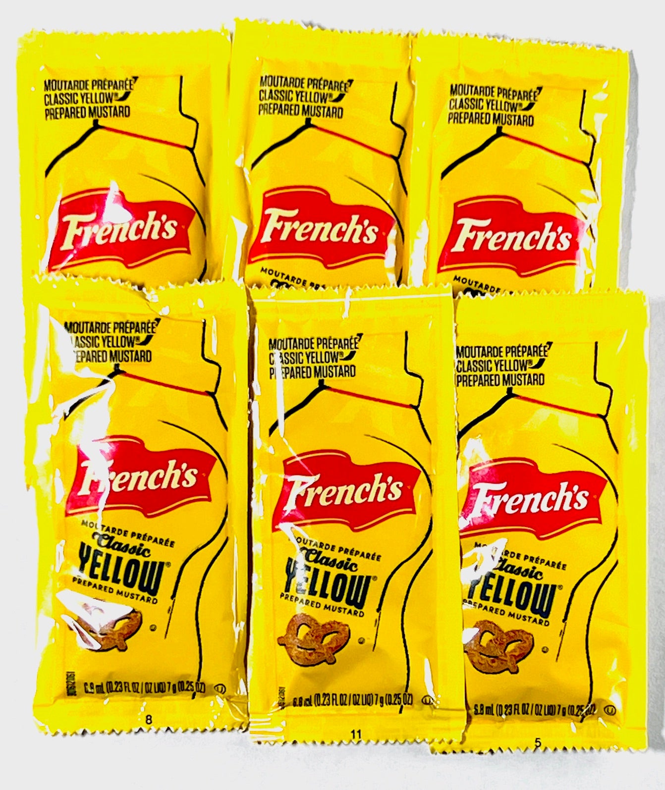 20 French's Mustard Packets