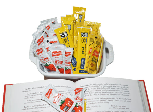 Condiment Packets Supply Pack For 1 Month