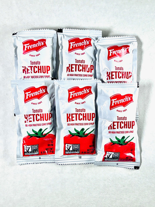 25 French's Tomato Ketchup Packets